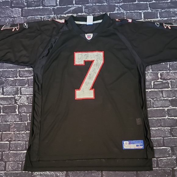 VINTAGE REEBOK MIKE VICK ATLANTA FALCONS JERSEY SIZE LARGE - Picture 1 of 10